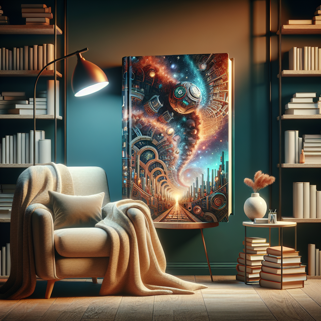 Popular fiction book cover